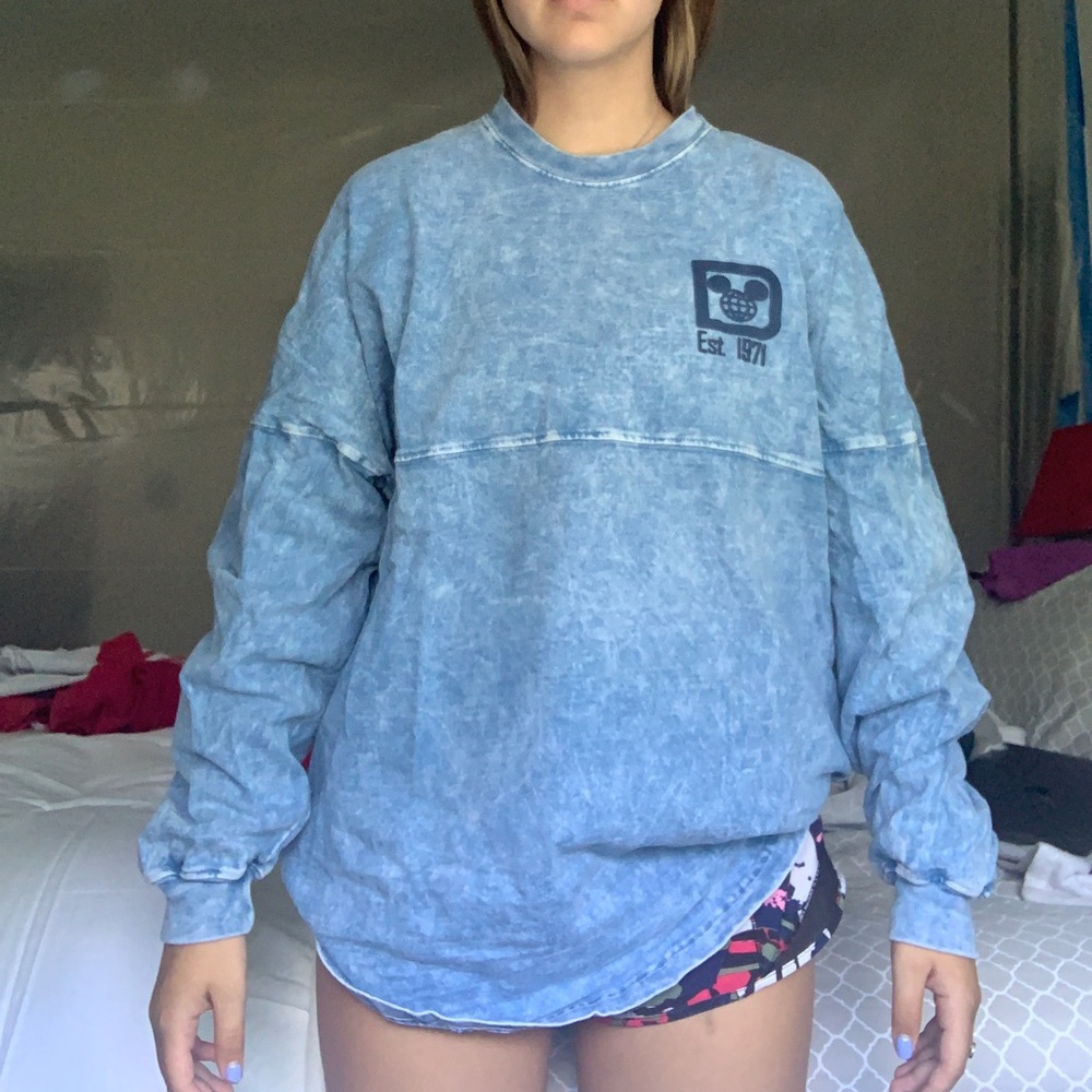 blue walt disney world spirit jersey